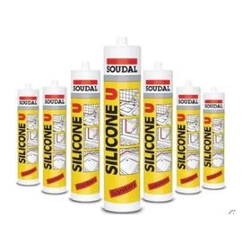Soudal U 280 gr Şeffaf 30'lu Koli Silikon