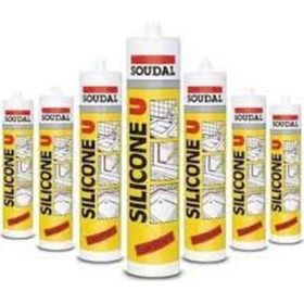 Soudal U 280 gr Şeffaf 30'lu Koli Silikon