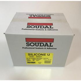 Soudal U 280 gr Şeffaf 30'lu Koli Silikon