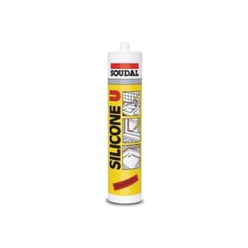 Soudal U 280 gr Şeffaf Silikon