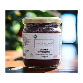 Soul Kitchen 180 gr Organik Siyah Zeytin Ezmesi
