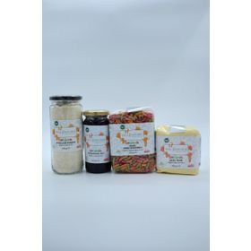 Soul Kitchen Organik 6 Ay 4'lü Paket Model 6 Bebek Ek Gıda Seti