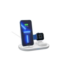 Soultech AA010B Boom3 15 Watt Beyaz Kablosuz Şarj İstasyonu