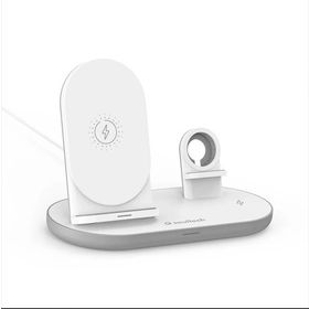 Soultech AA010B Boom3 15 Watt Beyaz Kablosuz Şarj İstasyonu