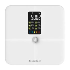 Soultech AT001B Bluetooth Özellikli Akıllı Beyaz Vücut Analiz Baskülü