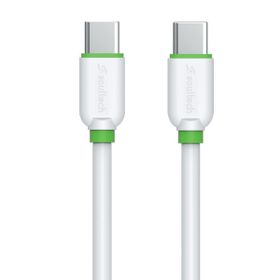 Soultech Dk061B Type-C 3A Comfort Plus Beyaz Şarj ve Data Kablosu