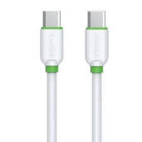 Soultech Dk061B Type-C 3A Comfort Plus Beyaz Şarj ve Data Kablosu