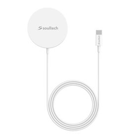 Soultech MS010B Mensa Magsafe 15 Watt Beyaz Kablosuz Şarj Aleti
