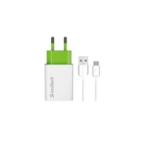 Soultech SC212B 2A Micro Comfort Fast Seyahat Şarjı Usb Kablo