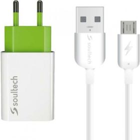 Soultech SC212B 2A Micro Comfort Fast Seyahat Şarjı Usb Kablo