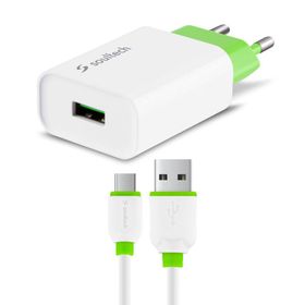 Soultech SC212B 2A Micro Comfort Fast Seyahat Şarjı Usb Kablo