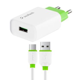 Soultech SC213B 2A Type-C Comfort Fast Seyahat Şarjı Usb Kablo