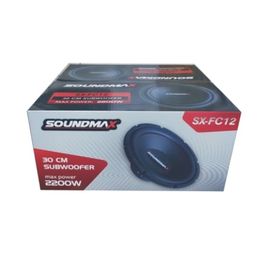 Soundmax SX-FC12 30Cm 2200W 1 Adet Kabinsiz Oto Bass Subwoofer