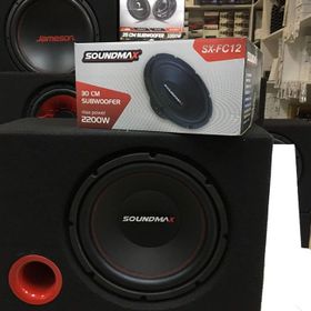 Soundmax SX-FC12 Oto Hoparlör Bass Subwoofer