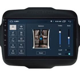 Soundstream Jeep Renegade 2 GB Ram 32 GB HDD Android Carplay Navigasyon Multimedya Ekran Teyp