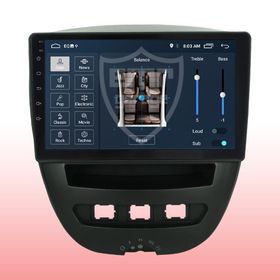 Soundstream Peugeot 107 2 GB Android Carplay Navigasyon Multimedya Qled Ekran