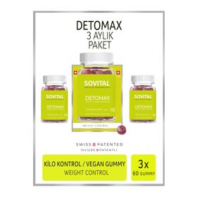Sovital Detomax Apple Vinegar 60 Çiğnenebilir Tablet