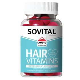 Sovital Hair Vitamins 60 Çiğnenebilir Tablet
