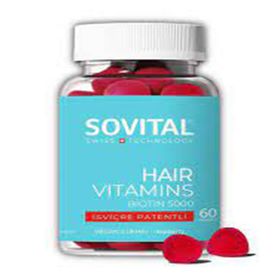 Sovital Hair Vitamins Biotin 60 Çiğnenebilir Tablet