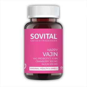 Sovital Happy Vajin Cranberry 40 Kapsül
