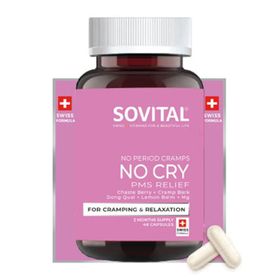 Sovital No Cry PMS Relief 48 Kapsül