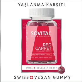 Sovital Red Carpet 60 Tablet Collagen Boost Yaşlanma Karşıtı