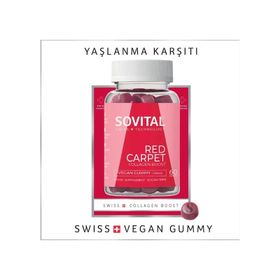 Sovital Red Carpet 60 Tablet Collagen Boost Yaşlanma Karşıtı