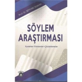 Söylem Araştırması - Dr. Phil. Seyyare Duman