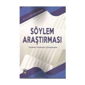 Söylem Araştırması - Dr. Phil. Seyyare Duman