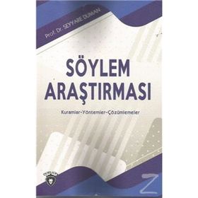 Söylem Araştırması - Dr. Phil. Seyyare Duman