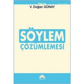 SÖYLEM ÇÖZÜMLEMESI - V. DOĞAN GÜNAY