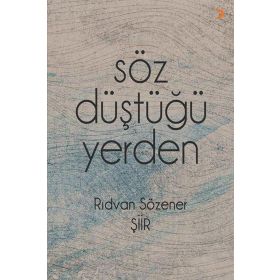 Söz Düştüğü Yerden - Rıdvan Sözener