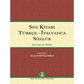Söz Kitabı Türkçe - İtalyanca Sözlük Türk Dil Kurumu