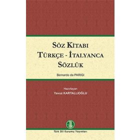 Söz Kitabı Türkçe - İtalyanca Sözlük Türk Dil Kurumu