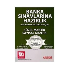 Sözel Mantık-Sayısal Mantık-Banka Sınavlarına Hazırlık - Şener Babuşçu