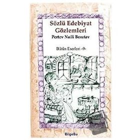 Sözlü Edebiyat Gözlemleri - Bilgesu Yayıncılık