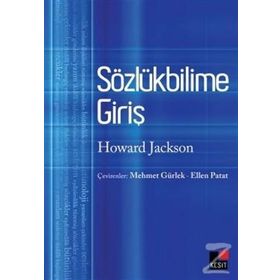 Sözlükbilime Giriş - Howard Jackson