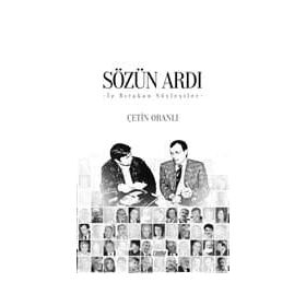 Sözün Ardı - Çetin Oranlı