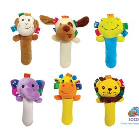 Sozzy Toys Çıngıraklı SıkSık Kurbağa