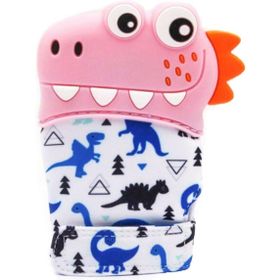 Sozzy Toys Pembe Dinozor Eldiven Dişlik