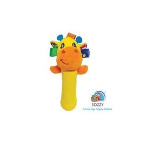Sozzy Toys SZY159 Çıngıraklı Sıksık Zürafa
