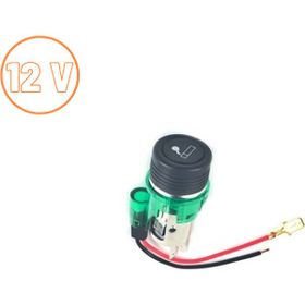 Space 12V Yeşil Işıklı Çakmak