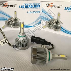 Space 9005 HB3 Super White Halojen 2'li 100W Far Ampulü