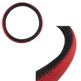 Space DIKI342-SK 38 cm Siyah/Kırmızı Direksiyon Kılıfı