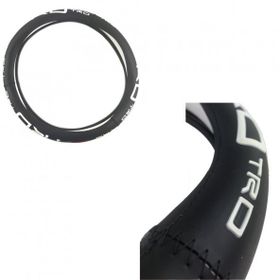 Space DIKI363-SB 38 cm TRD Siyah/Beyaz Direksiyon Kılıfı