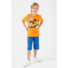 Space Jam L1568-3 Erkek Çocuk Pijama Takımı