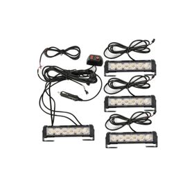 Space LAPA196 Power LED 4'lü Sarı Beyaz 12-24 V Çakar Lamba