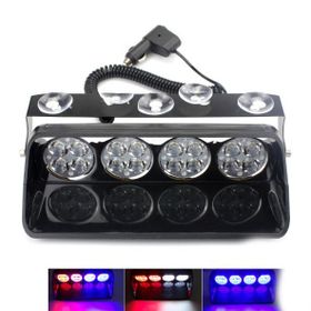 Space Lapa520 Uzaktan Kumandalı 16 Led 24W 12V Kırmızı-Mavi Cam İçi Çakar Lamba