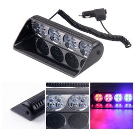 Space Lapa520 Uzaktan Kumandalı 16 Led 24W 12V Kırmızı-Mavi Cam İçi Çakar Lamba