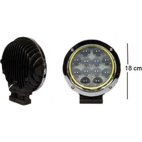 Space LASS253-NA 12 Ledli 60W 12-24V Nikel Angel Offroad Sis Lambası